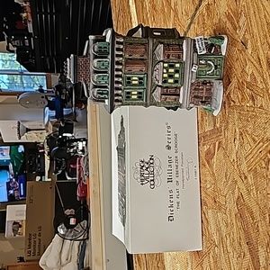 Department 56 Dickens village. The flat of Ebenezer Scrooge